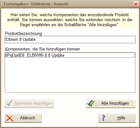 CD-ROM &quot;Elbiwin 8.0 Update&quot; - hier soll die Bibelkunde draufsein, die ich gerne wieder eingebunden hätte, aber das Update auf Elbiwin 8.0 will ich nicht haben